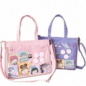 Girls de lycée japonais JK sacs à main femmes sacs transparents sacs crossbody sacs itabag uniforme jk sac filles r7aq #