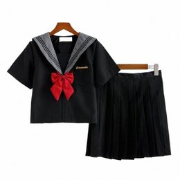 Japanse Koreaanse Matrozenpakje Versi Korte Rokken School Meisjes Jk Uniform Plooirok Schooluniform Cosplay Student Jk Academy a9oj #