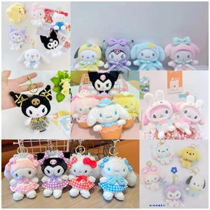 Japanse Kuromi Fantasy Crossdressing Series Plush Toys, Book Bags, Hangers, Cute Cartoon Rabbit Dolls, Keychains, Dolls Wholesale