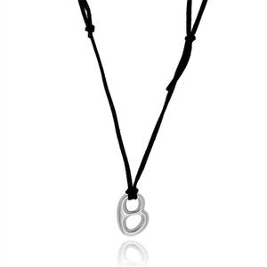 Collar de cuerda de cuero con diseño de nicho japonés, sencillo, para hombres y mujeres, Hip-Hop Street Ins Net, moda de color rojo, accesorios de joyería que combinan con todo, 255v