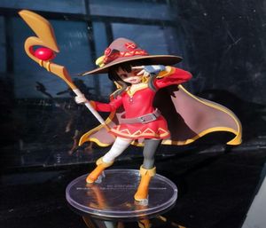 Figure d'anime d'origine japonaise Kono Subarashii Sekai ni Shukufuku o Megumin Action Figure Collectible Modèle Toys for Boys T20062825868018