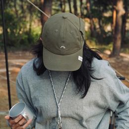 Casquette de baseball tendance japonaise à séchage rapide, niche polyvalente pour hommes et femmes, mode de rue, poche, chapeau de baseball décontracté 231228