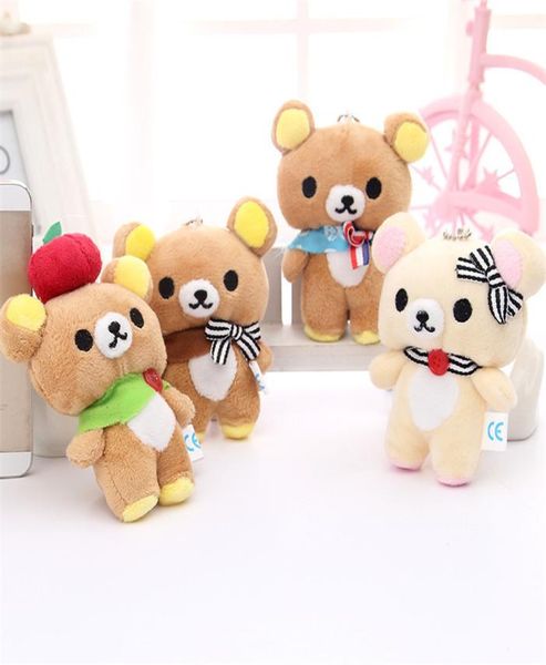 Japonais Rilakkuma ours peluches jouets en peluche mélanger les couleurs ours trucs jouet Kawaii poupée cadeaux pour enfants Baby7297861