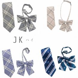 École japonaise JK uniforme de nœud papillon pour filles papillon cravat couleur solide scolaire Sailor Suit uniforme aciés preppy chic d4jy #