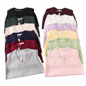 Japanse School JK Uniform Trui Vest Hoge Schooluniform Voor Meisjes Jongen Cosplay Halen Winter Anime Vest leuke Breien Jas 162y #