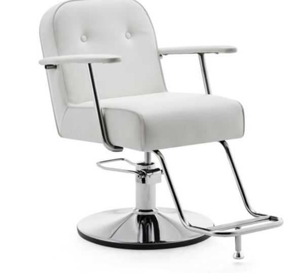 La silla de barbería de estilo japonés se puede levantar y girar, taburete para cortar el cabello, planchar y teñir, muebles de salón, silla de salón, silla de peluquero