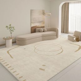 Tapis de style japonais pour salon décor de chambre à coucher blanche