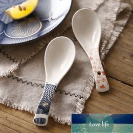 Japanse stijl creatieve kleine lepel nordic minimalistische keramische maaltijd lepel huishoudelijke schattige servies fabriek prijs expert ontwerp kwaliteit nieuwste stijl origineel