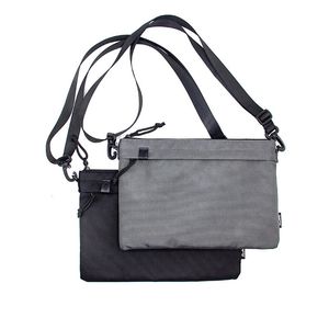 Sac à bandoulière de Style japonais, sac à bandoulière en Nylon imperméable pour hommes, sac de rangement décontracté pour randonnée, sac messager 240115