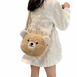 Sac à bandoulière kawaii de style japonais sac en peluche de carto mignon sac crossbody pour filles 20223 Nouveau petit sac Phepurse bolsa féminina k23b #