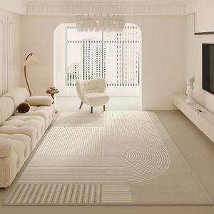 Decoration de salon de style japonais tapis simples pour chambre à coucher pour la chambre grande zone lavable chaule salon de couches moelleux moelleuse 231221