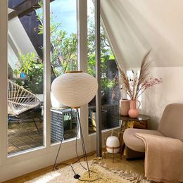 Japanse stijl minimalistische rijstpapier lantaarn vloer lamp woonkamer slaapkamer retro kunst ontwerp design tafellamp