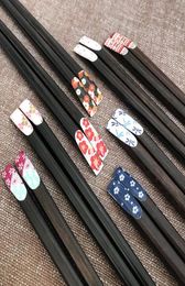 Japanse Stijl Natuurlijke Houten Eetstokjes Kersenbloem Thuis Restaurant Kinderen Chop Sticks Sushi Sticks Een Beste Cadeau Voor Family1704493
