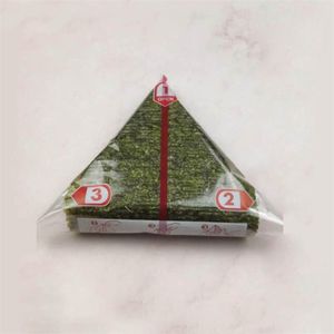 Style japonais Triangle boule de riz sac d'emballage algues cadeau sac Sushi faisant des outils Bento accessoires 220420