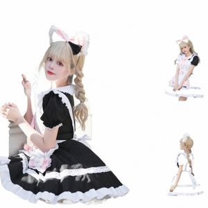 Japonais Sweet Lolita Maid Dr Harajuku Vintage Belle Dr Kawaii Party Maid Dr Anime Cosplay Café Apr Costume Outfit P00l #