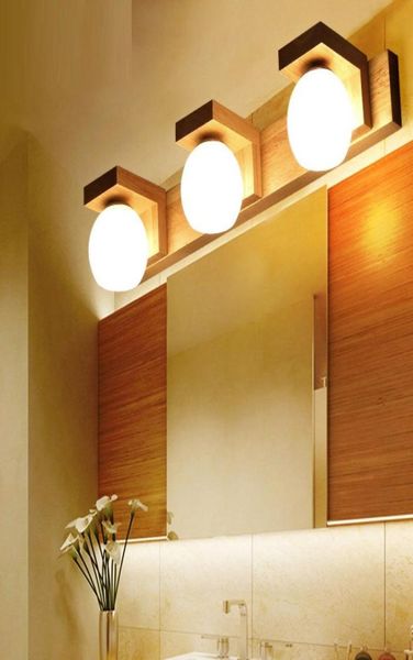 Tatami Japonais Classic Front Mirror Light 10W 15W Pidées de salle de bain imperméables Dravant Makeup Murror Miroir Lumière avec bulbe G4 I2899918733