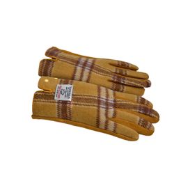 Gants épais japonais Tissu britannique épaissi motif à carreaux floral et rétro écran tactile unisexe gants chauds et élégants pour hommes et femmes