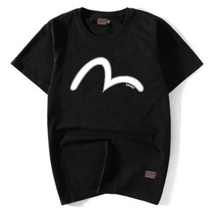 Japonais tendance Big m Seagull imprimé court et femmes à la mode pour les jeunes et les femmes T-shirt à manches mi-manches 276563