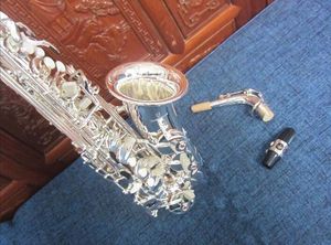 Japanse Yanagisa A-992 Hoge Kwaliteit Zilver professionele altsaxofoon E-flatstructure ambachtelijke jazz instrument altsax Met Case en Accessoires Gratis verzending
