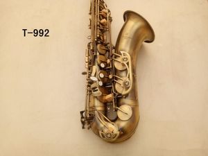 Japanse Yanagisa Saxofoon jazz T-992 Hoge kwaliteit Bb tenorsaxofoon Antiek koper messing Sax muziek houtblazers Professionele muziekinstrumenten