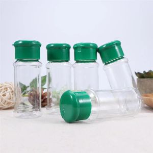 Potten 30 Stuks Plastic Kruiden Fles Plastic Kruiden Potten Zout Peper Shaker Containers Kruiderij Dispenser Voor Barbecue Keuken