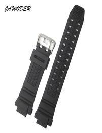 Jawoder Watchband 26mm Black Silicone Rubber Watch Band Riem voor GW3500B G1200B G1250B GW3000B GW2000 Sports Watch Bears6585041
