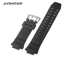 Jawoder Watchband Store de banda de reloj de goma negra de 26 mm de silicona para GW3500B G1200B G1250B GW3000B GW2000 STAPT STAPS4206321