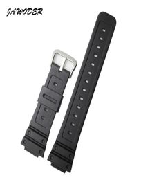 Jawoder Watchband 26 mm Strap de banda de reloj de goma negra de 26 mm para DW5600E DW5700 G5600 G5700 GM5610 STAPS SPORTS4156731