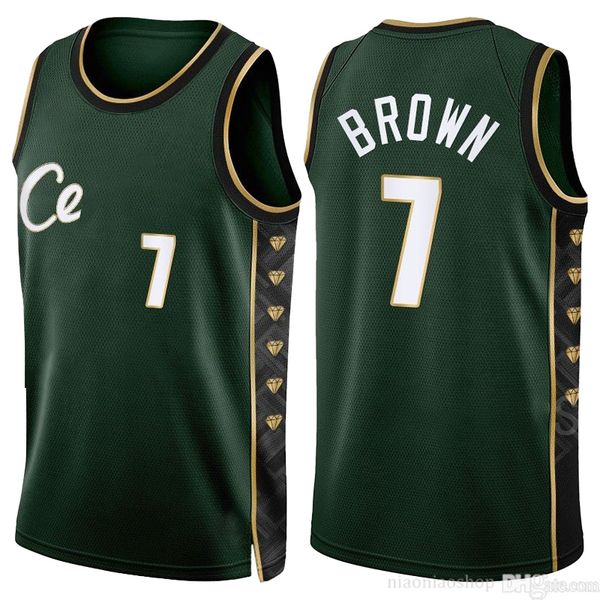 Jayson Tatum Jaylen Brown Basketball Jersey Celtices Jersey Larry 33 Bird Jrue Holiday Retro Centred Mens Youth Kids City Breathable