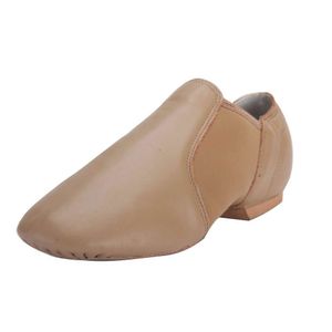 Les jazz sont des chaussures linodes adaptées en cuir pour les filles et les garçons (tout-petits / tout-petits / adultes) avec un seul coup de pied 397 69428