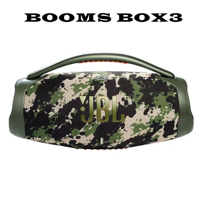 JBL Boombox 3 무선 블루투스 스피커 3D HIFI 스테레오 서브우퍼 베이스 스피커 음악 파티를 위한 야외 방수 휴대용 스피커