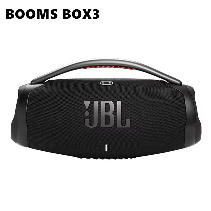 Altoparlanti JBL BOOMS BOX3 Altoparlante Bluetooth senza fili Musica all'aperto per subwoofer stereo portatili per feste Altoparlanti bassi con scatola al minuto