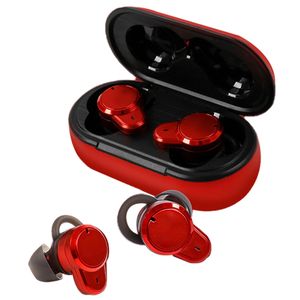 Réduction du bruit sans fil Écouteurs Bluetooth dans l'oreille Sports Musique Double application stéréo de l'oreille