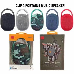 JBLS Clip 4 Mini altavoz inalámbrico Bluetooth portátil para deportes al aire libre Audio altavoces de doble bocina 5 colores