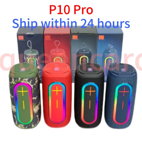 JBLS P10 Pro P12 Musique sans fil Hands Free Talking Talking Mini Tre dans un haut-parleur Portable Radio Subwoofer en plein air