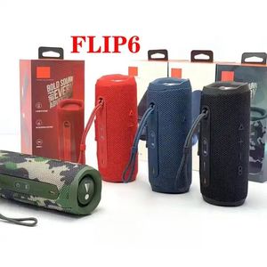 FLIP6 Draagbare Bluetooth-luidspreker Opladen 5 IPX7 water- en stofdicht Mini-luidspreker Stereo basmuziek voor buiten Krachtig geluid en diepe bassublimatie