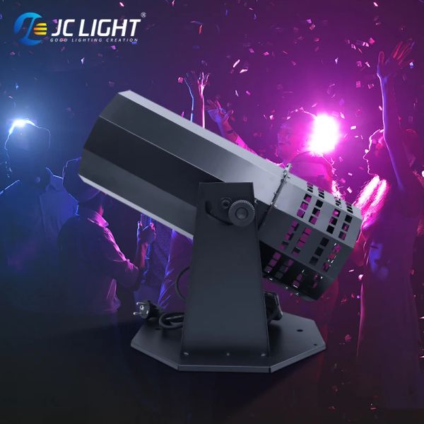 JC Light 1500W Effet de scène Grand Papier Confetti Blower Blaster Machine Machine Machine Papier pour Disco Dance Room Bar Mariage