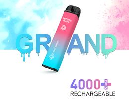 JC Tastefog GRAND rechargeable 4000bouffées jetables Pod Vape Kit cigarette électronique en gros avec échantillon gratuit