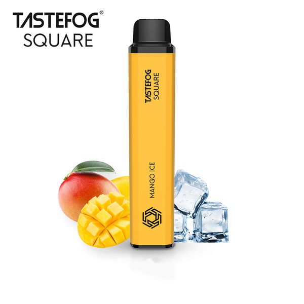 JC Tastefog SQUARE 3500puffs Mango Ice Desechable Pod Vape Kit Cigarrillo electrónico al por mayor
