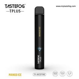 Tastefog tplus 800 bocanadas mini kit de vape de vaina desechable con 4 ml 11flavors