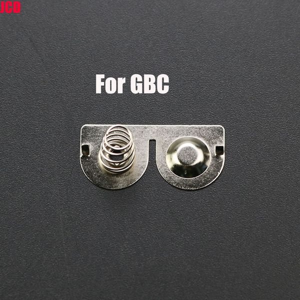 JCD 1PCS pour GBA GBC GB GBP Bornes de batterie Contacts à ressort pour Game Boy Advance Game Machine Batterie Contacts