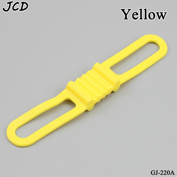 JCD Cycling Light Holder Bicycle Gropriel Silicone Band Téléphone Fixation de corde à cravate élastique BICICLETA TORT