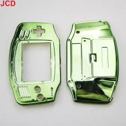 JCD Electroplate pour Gameboy Advance Game Console New Housing Shell Shell pour GBA Shell Couver