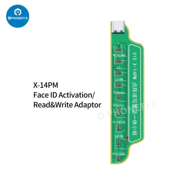 JCID JC Non-Removal Face ID Repair FPC Flex Cable para iPhone X-14 Pro Max Fix Dot Projector Cámara de profundidad verdadera sin soldar