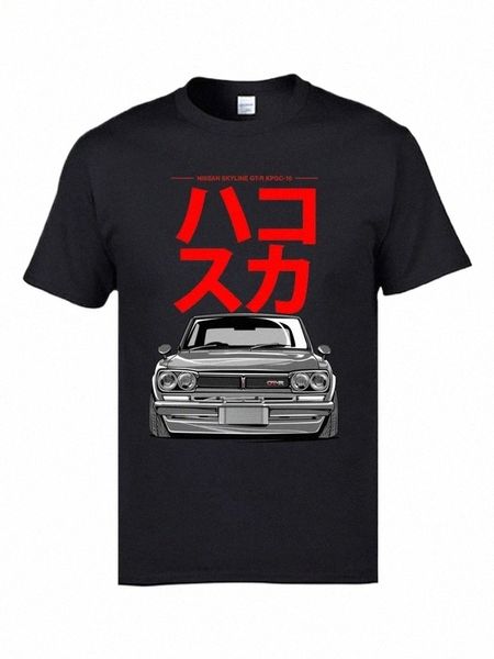 JDM Japonais Voiture Tshirt Vitesse Auto Voiture Classique T-shirts Père Tee 100% Cott 3D Imprimer Hommes Loisirs Marque Vêtements Ostern Day d0Fb #