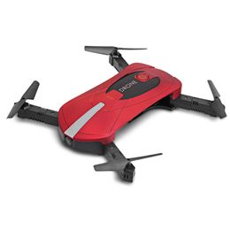 JDRC JD-18TX WIFI FPV Opvouwbare RC Quadcopter met 2MP Groothoek HD Camera Hoogte Hold Mode RTF - rood