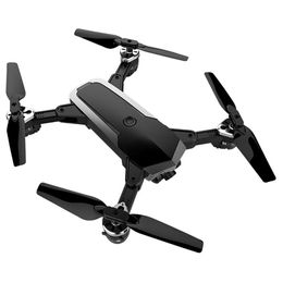 JDRC JD-20S PRO WIFI FPV opvouwbare RC-drone met 1080P groothoek HD-camera vliegtijd 18 minuten RTF zwart - twee batterijen