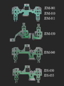 JDS 001 030 040 055 Voor PlayStation4 Geleidend filmtoetsenbord voor PS4 Pro Slim Controller PCB Circuit Flex Cable FedEx DHL -schip6105836