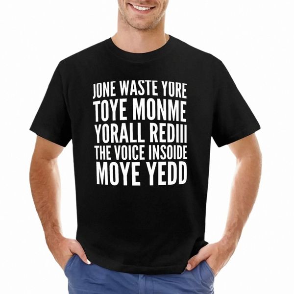 je Waste Yore Toye Mme Yorall Rediii T-shirt chemises à séchage rapide t-shirts graphiques vêtements kawaii t-shirts ajustés pour hommes m33P #