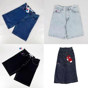 jean shorts larges de jambe large pantalon pour hommes jeans petit ami pour hommes jeans imprimés personnalisés concepteur de haute qualité concepteur masculin jeans baggy mascules lavés lavés à mi-chemin